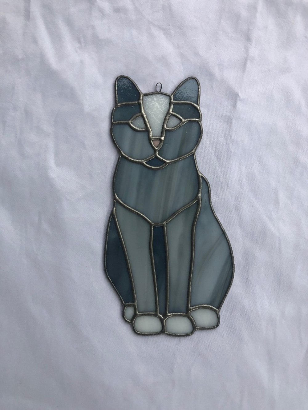 Stained Glass Cat suncatcher